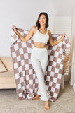 Cuddley Checkered Decorative Throw Blanket