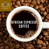 Royal African Espresso Freshly Roasted Coffee, (African Espresso) (Whole Bean)
