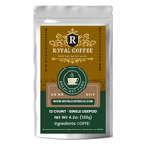 Royal Breakfast Blend Coffee Single Use Pod, (12 Count) (CUPS)