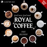 Royal Breakfast Blend Coffee Single Use Pod, (12 Count) (CUPS)