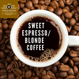 Royal Sweet Espresso/Blonde Freshly Roasted Flavored Coffee, (Sweet Espresso/Blonde) (Whole Bean)