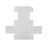 50 Pack 6x4x3 inch Corrugated Box Mailers- White Cardboard Shipping Box Corrugated Box Mailer Shipping Box for Mailer RT