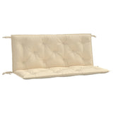 Garden Bench Cushions 2pcs Beige 47.2"x19.7"x2.8" Oxford Fabric