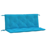 Garden Bench Cushions 2pcs Light Blue 47.2"x19.7"x2.8" Oxford Fabric