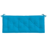 Garden Bench Cushions 2pcs Light Blue 47.2"x19.7"x2.8" Oxford Fabric