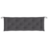 Garden Bench Cushions 2pcs Anthracite 59.1"x19.7"x2.8" Oxford Fabric