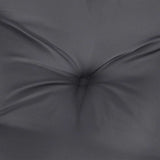 Garden Bench Cushions 2pcs Anthracite 59.1"x19.7"x2.8" Oxford Fabric