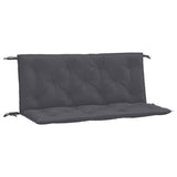 Garden Bench Cushions 2pcs Anthracite 47.2"x19.7"x2.8" Oxford Fabric