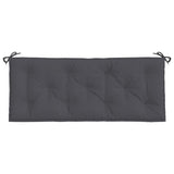 Garden Bench Cushions 2pcs Anthracite 47.2"x19.7"x2.8" Oxford Fabric