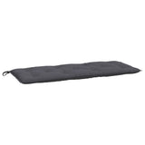 Garden Bench Cushions 2pcs Anthracite 47.2"x19.7"x2.8" Oxford Fabric