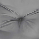Garden Bench Cushions 2pcs Gray 78.7"x19.7"x2.8" Oxford Fabric