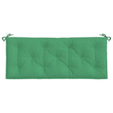 Garden Bench Cushions 2pcs Green 47.2"x19.7"x2.8" Oxford Fabric