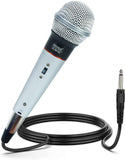 5 CORE Microphone Dynamic Vocal Handheld Mic Cardioid Unidirectional Microfono w On Off Switch + XLR Audio Cable for Singing Karaoke Public Speaking & Parties - PM 305